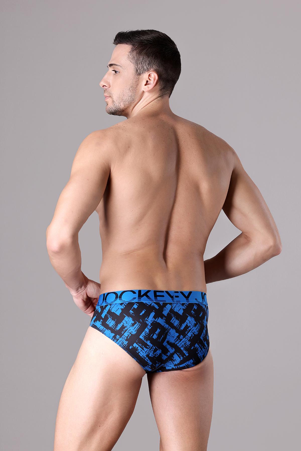 Quần lót nam Jockey poly in họa tiết dáng Brief - J1031