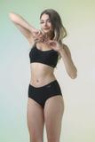 Quần lót bikini High-waist nữ Misaki seamless- M1017