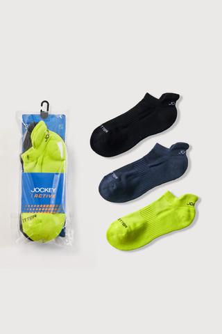 Pack 3 vớ thể thao Jockey cổ thấp Cotton - J4068Tổng hợp 2