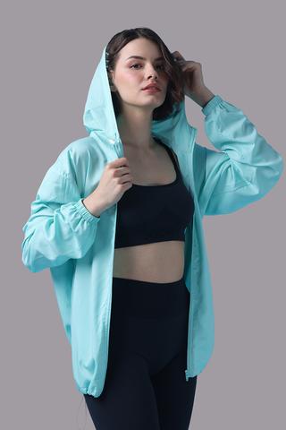 Áo khoác Jockey chống tia UV - J0335Xanh mint