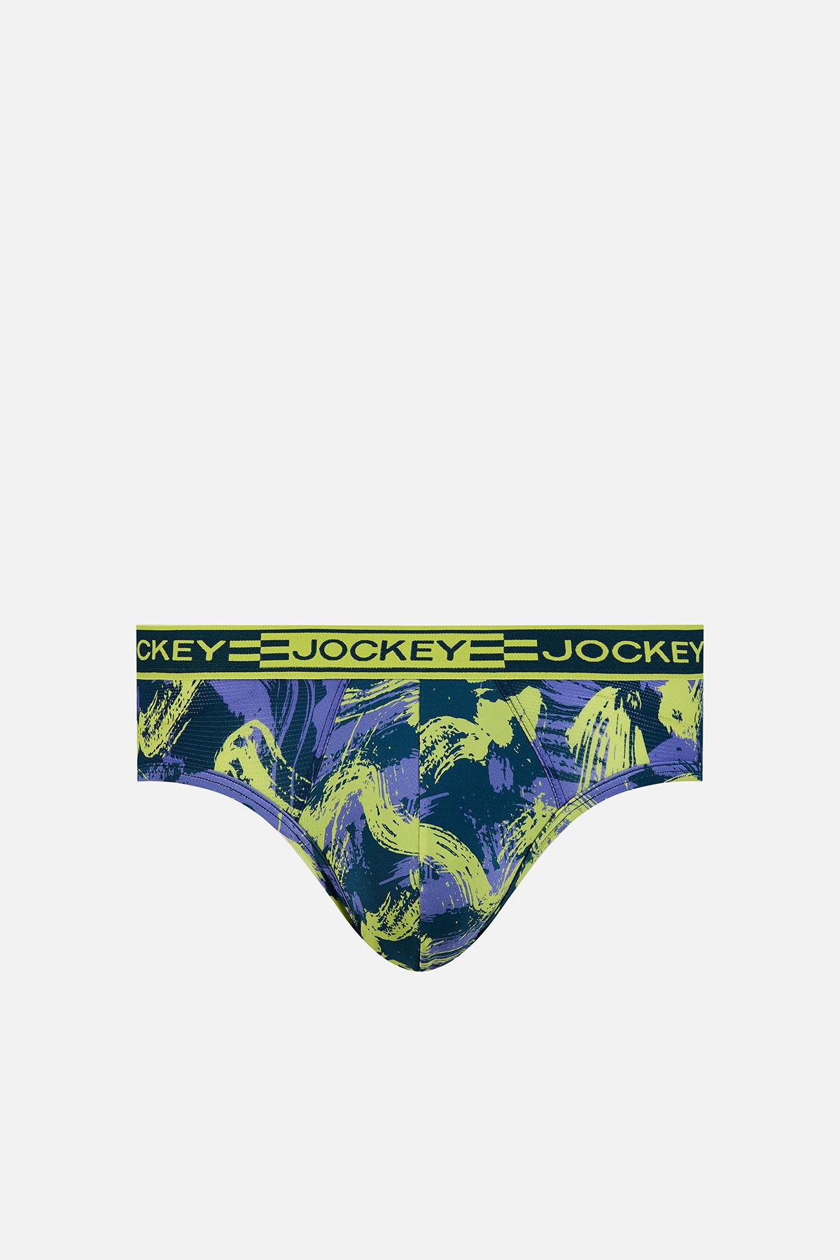 Quần lót nam Jockey polyamide in họa tiết dáng Brief - J4063