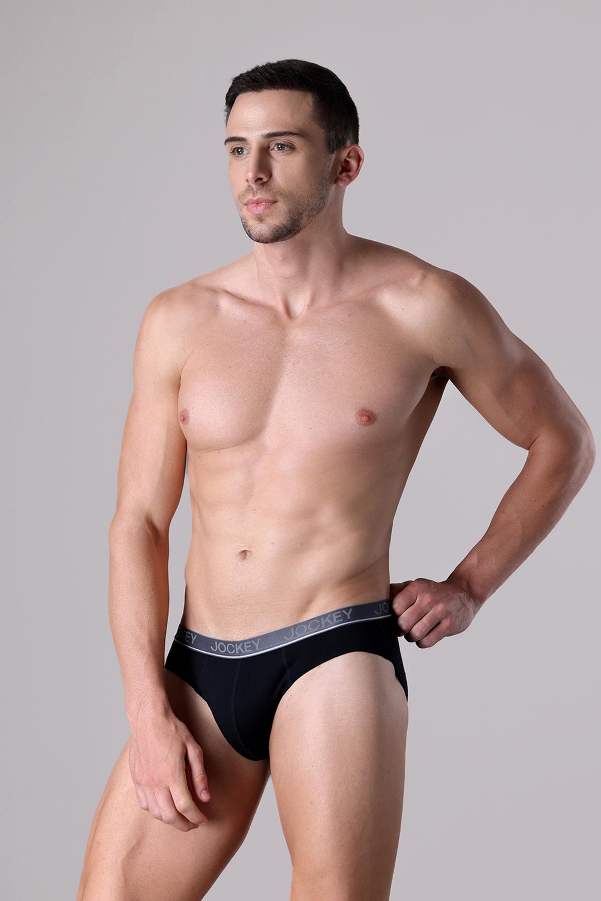 Quần lót Nam Jockey Brief Bamboo lưng thun nhỏ - J4019