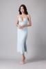 Đầm dài Vera by Chipu satin trơn phối ren - C0044