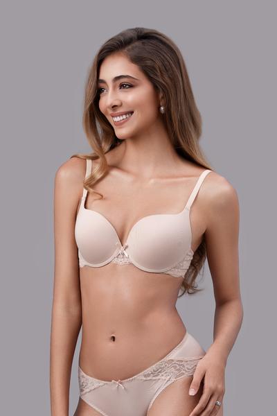 Áo ngực cup 3/4 Vera nylon mút vừa có gọng - V0752