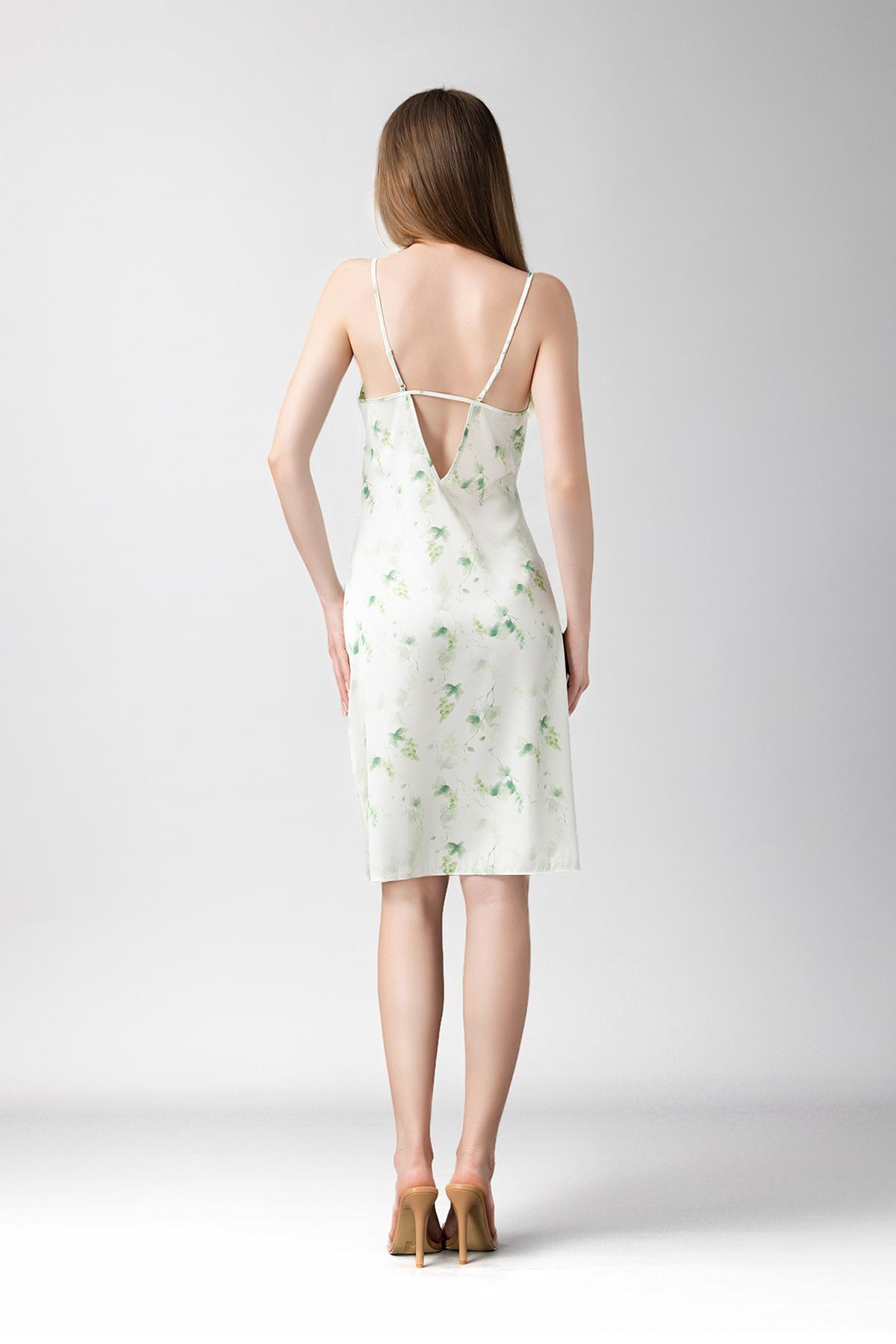 Đầm lửng nữ Vera latin in hai dây - V0819