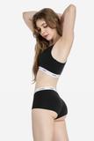 Áo Jockey Bra-top nữ Cotton viền chữ - J4007