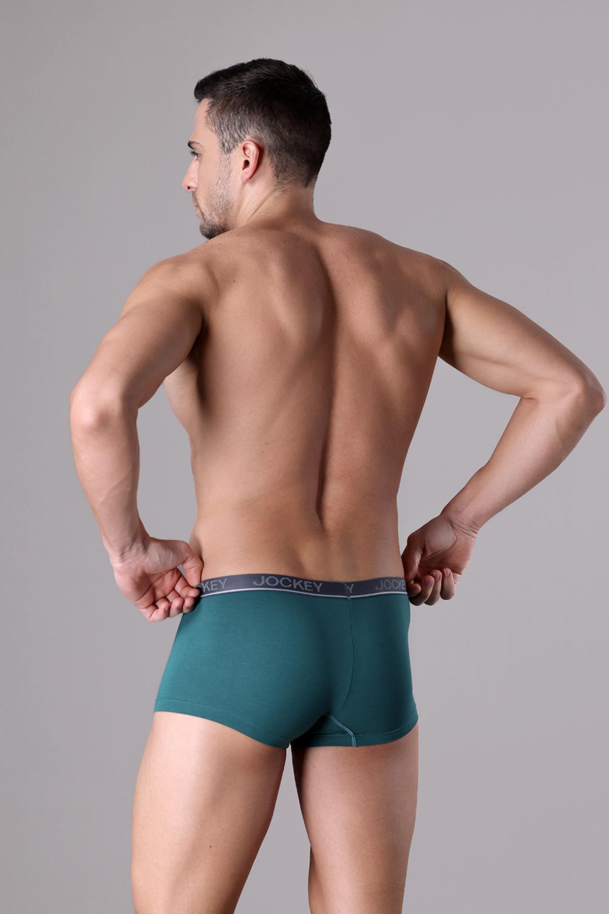 Quần lót Nam Jockey Trunk Bamboo lưng thun nhỏ - J4020