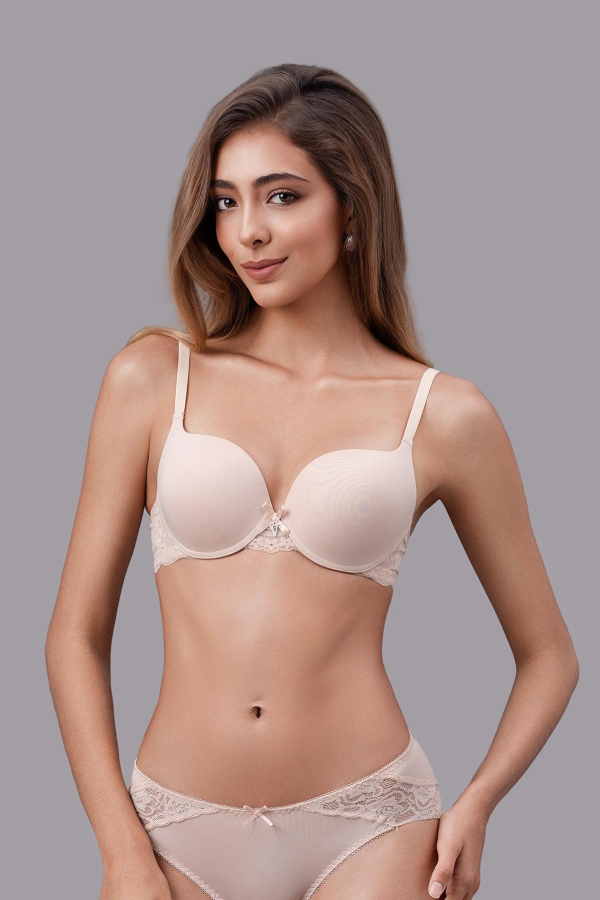 Áo ngực cup 3/4 Vera nylon mút vừa có gọng - V0752