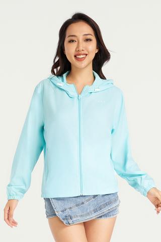 Áo khoác chống nắng nữ Vera Poly trơn - V0577Xanh mint