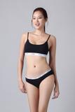 Quần Bikini Nữ Jockey trơn Cotton - J4009