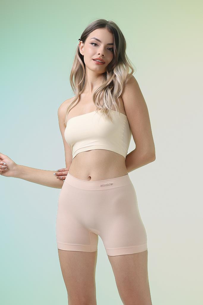 Quần lót boyshort nữ Misaki polyamide trơn - M1071