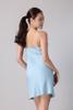 Đầm ngắn nữ Vera latin trơn hai dây - V0771