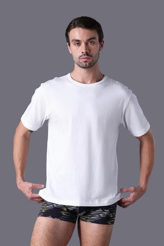Áo T Shirt  Jockey Nam cotton - J4051Trắng