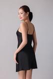Đầm ngắn nữ Vera latin trơn hai dây - V0771