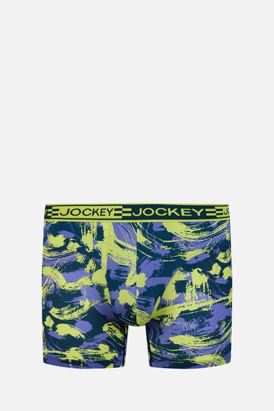Quần lót nam Jockey polyamide in họa tiết dáng Boxer Trunk - J4065