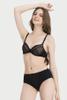 Quần lót lưng cao Misaki microfiber phối ren - M1081