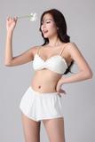 Bộ short Vera by Chipu satin trơn - C0041
