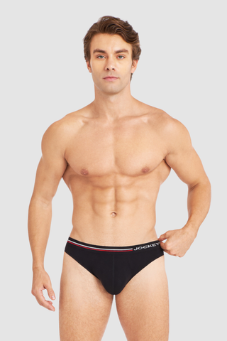 Quần lót nam Jockey Brief Seamfree - 9133Đen