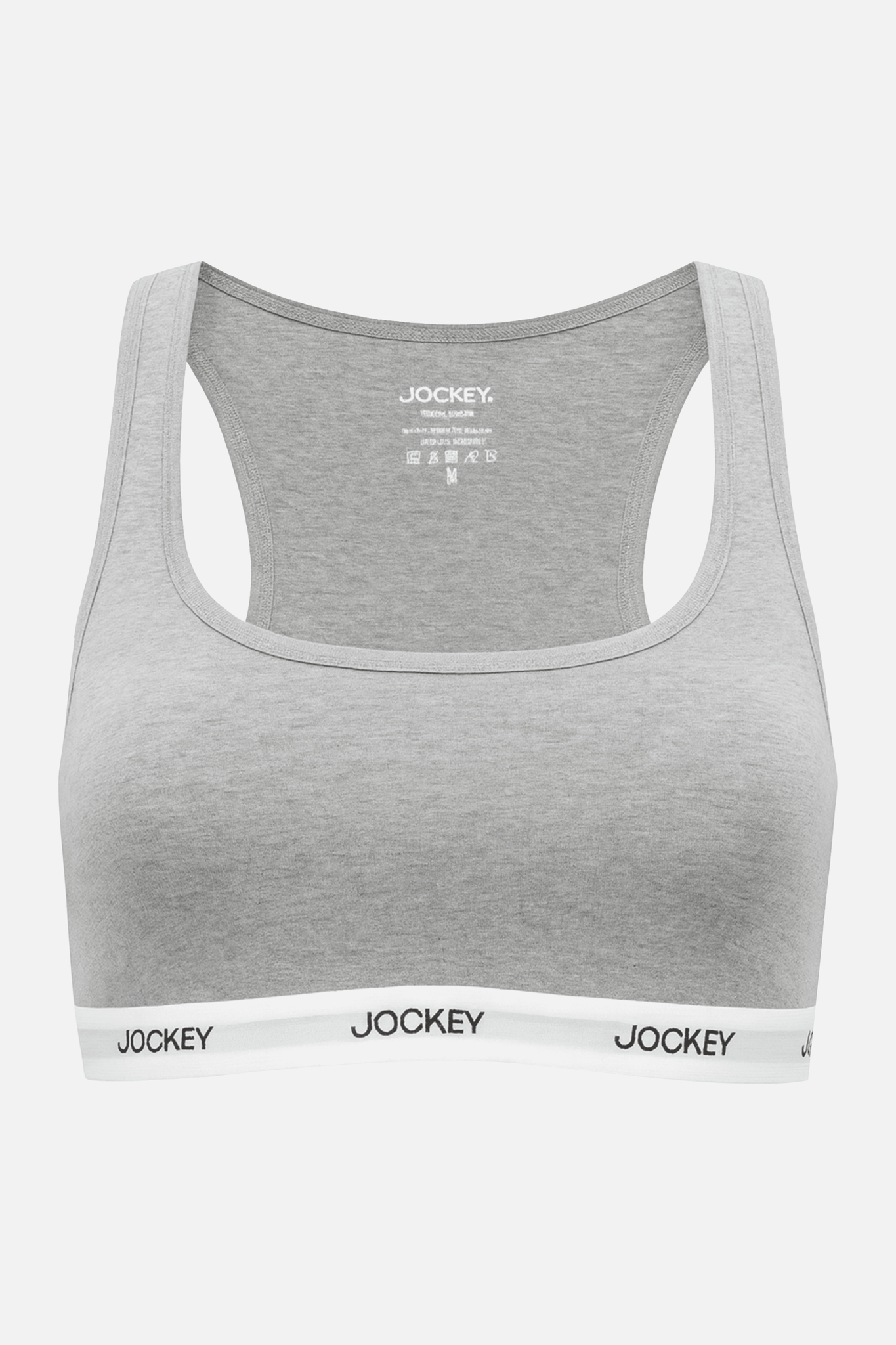 Áo Jockey Bra-top nữ Cotton viền chữ - J4007