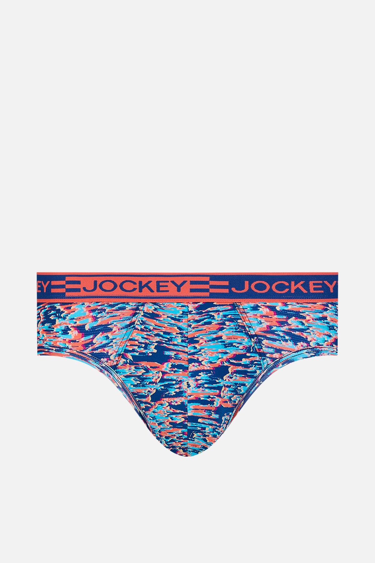 Quần lót nam Jockey polyamide in họa tiết dáng Brief - J4063