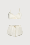Bộ short Vera by Chipu satin trơn - C0041