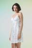 Đầm ngắn nữ Vera latin in phối ren - V0739