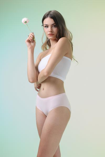 Quần lót bikini nữ Misaki polyamide trơn - M1070