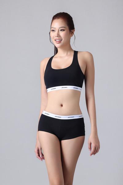 Quần Jockey Boyshort nữ Cotton - J4008