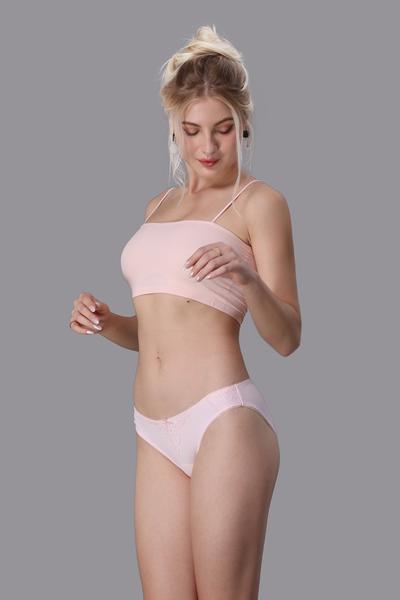 Quần lót bikini nữ Misaki Polyester phối ren M1026