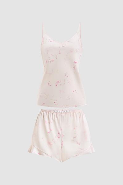 Bộ short nữ Vera latin in hai dây - V0820