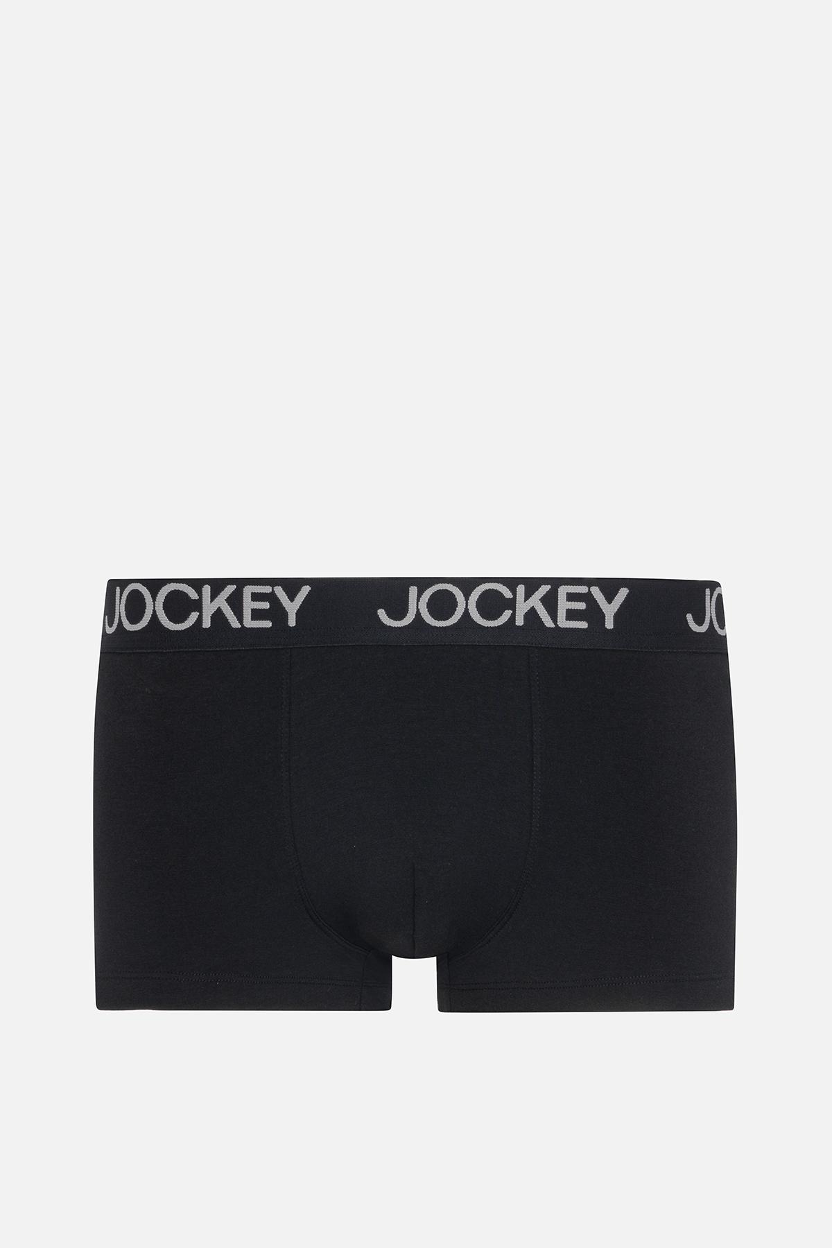 Quần lót nam Trunk Jockey Cotton 4 chiều trơn - J4002