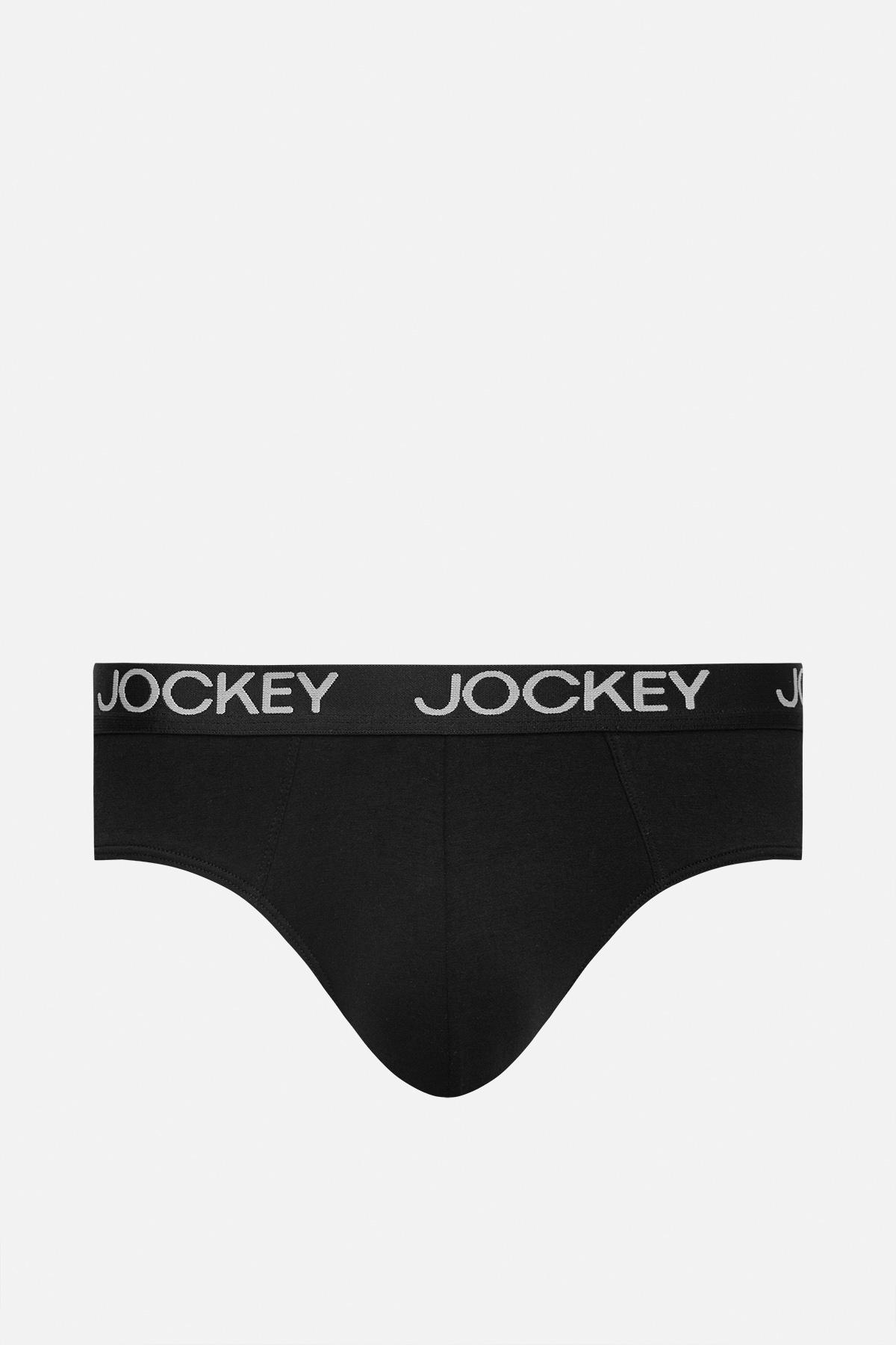 Quần lót nam Brief Jockey Cotton 4 chiều trơn - J4001