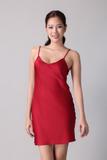 Đầm ngắn nữ Vera latin trơn hai dây - V0771