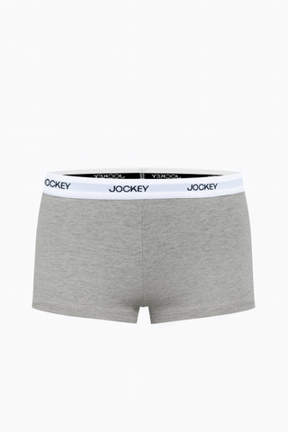 Quần Jockey Boyshort nữ Cotton - J4008Xám melange