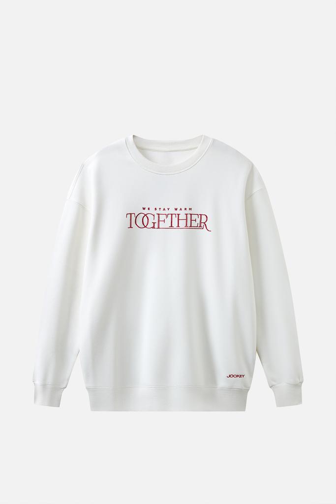 Áo Sweater unisex Jockey vải Cotton Poly - J4034