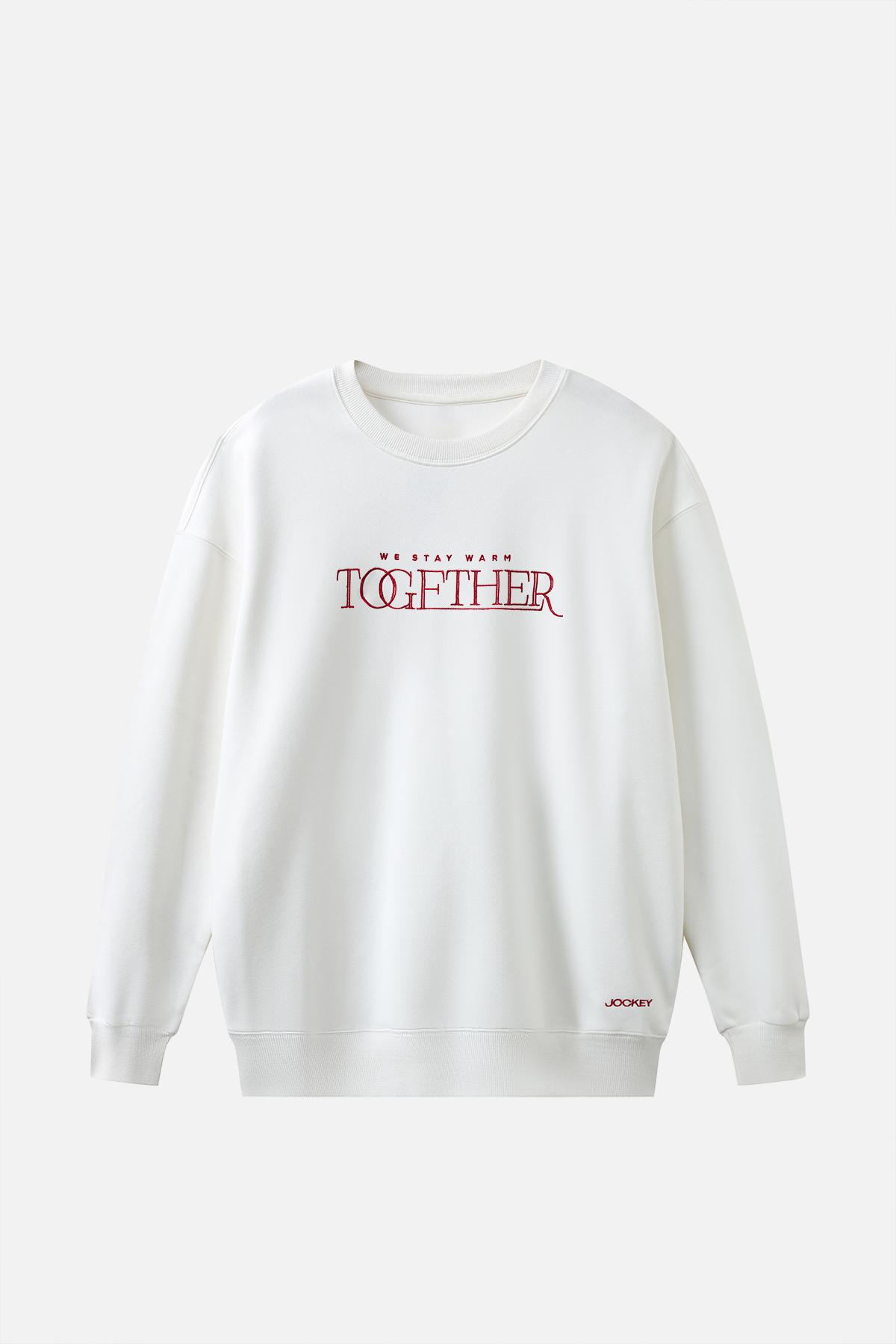 Áo Sweater unisex Jockey vải Cotton Poly - J4034