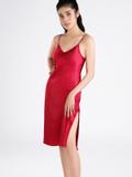 Hộp quà Holiday - đầm ngủ tổng hợp lụa Satin xẻ tà VERA