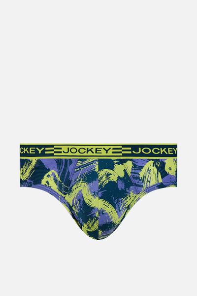 Quần lót nam Jockey polyamide in họa tiết dáng Brief - J4063