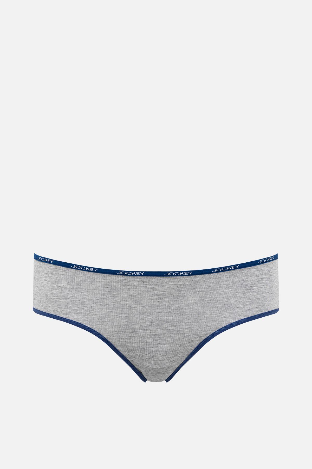Quần Hipster Nữ Jockey trơn Cotton - J1009