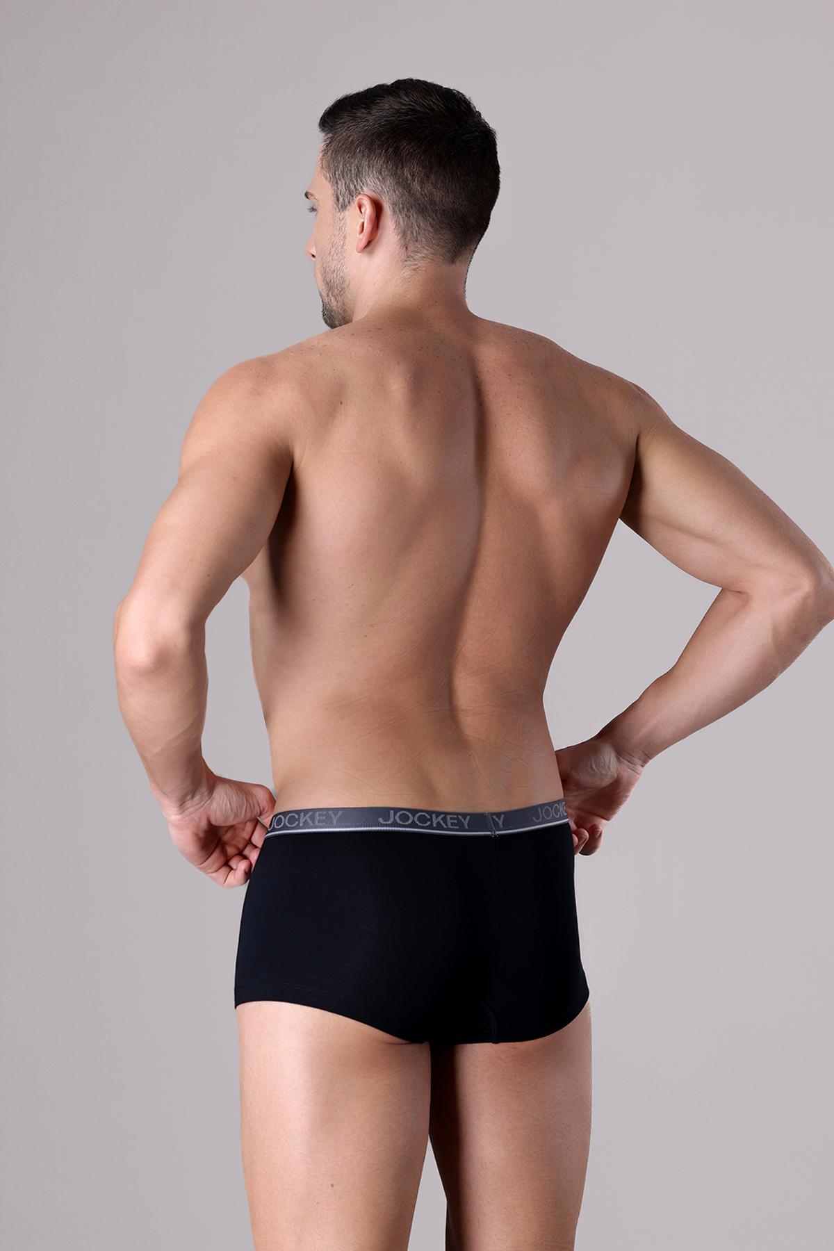 Quần lót Nam Jockey Trunk Bamboo lưng thun nhỏ - J4020