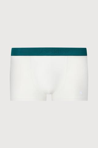 Quần lót nam  Jockey in logo dáng trunk - J0044Xanh rêu
