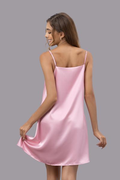 Đầm ngắn nữ Vera satin trơn hai dây - V0755