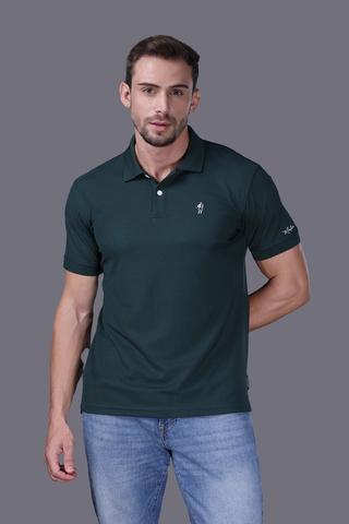 Áo Polo Nam Jockey poly cafe thêu logo Full Boy - J4027Xanh rêu