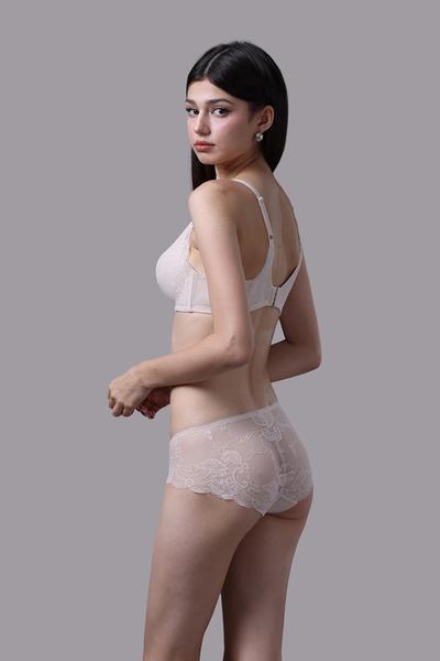 Quần lót bikini nữ Vera ren phối lưới - V0604