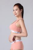 Áo Jockey Bra-top nữ Cotton viền chữ - J4007