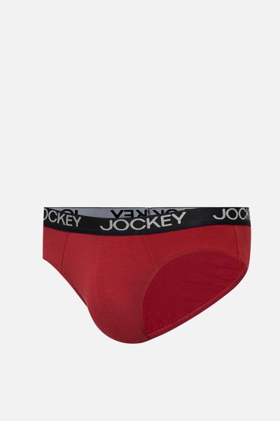 Quần lót nam Brief Jockey Cotton 4 chiều trơn - J4001