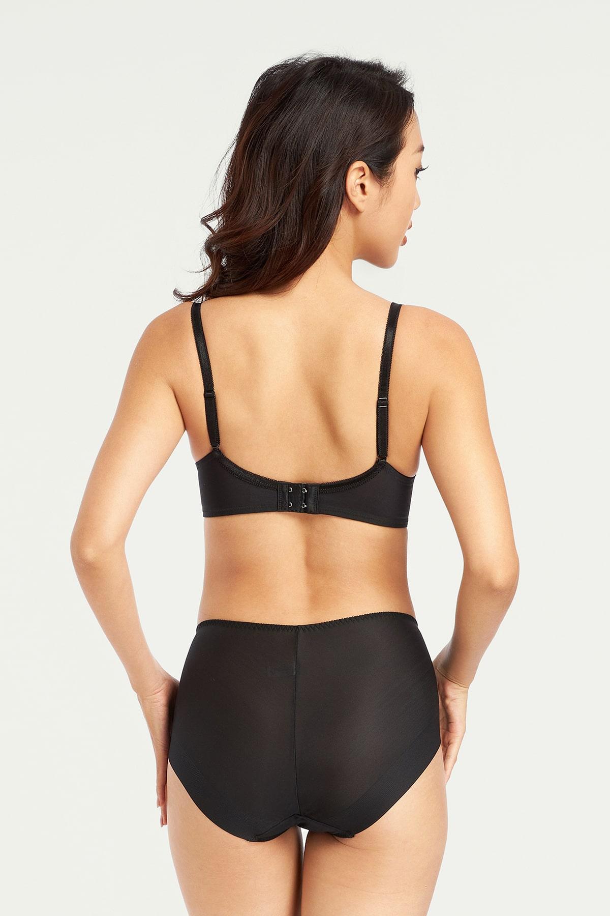 Quần lót lưng cao nữ Vera nylon trơn - V0792