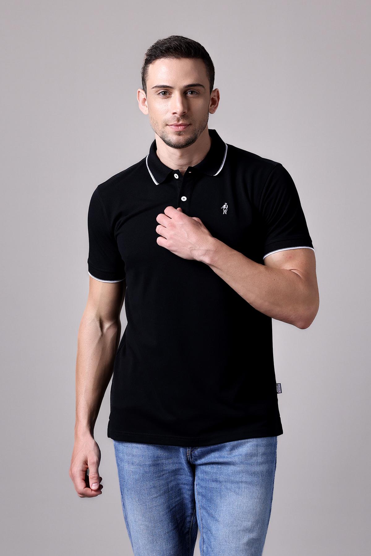 Áo Polo Nam Jockey cotton CVC thêu logo Full Boy - 1314