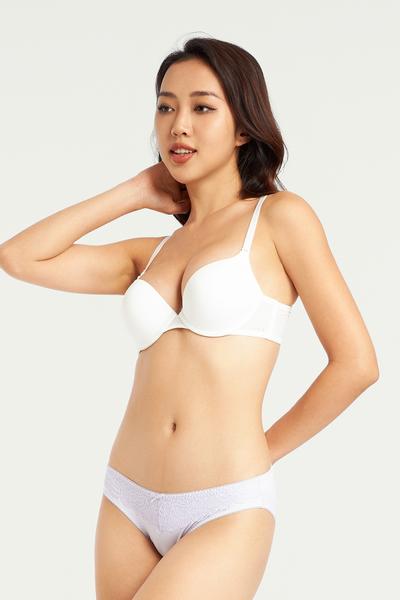 Quần lót bikini nữ Misaki Polyester phối ren M1025