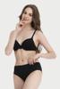 Quần lót lưng cao Misaki microfiber phối ren - M1082